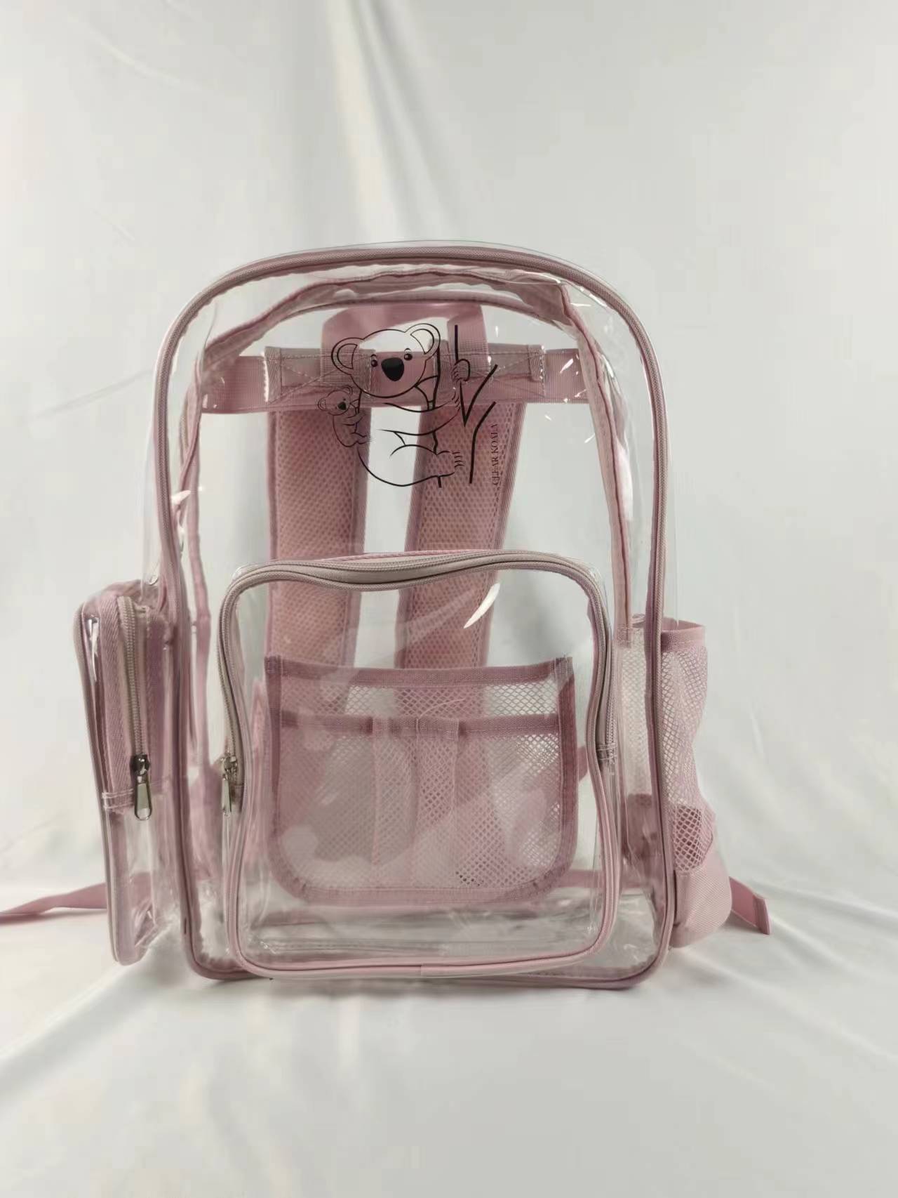 Transparent backpack for Tennis