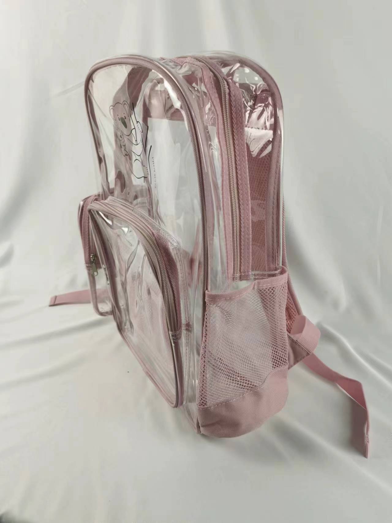 Transparent backpack for Tennis